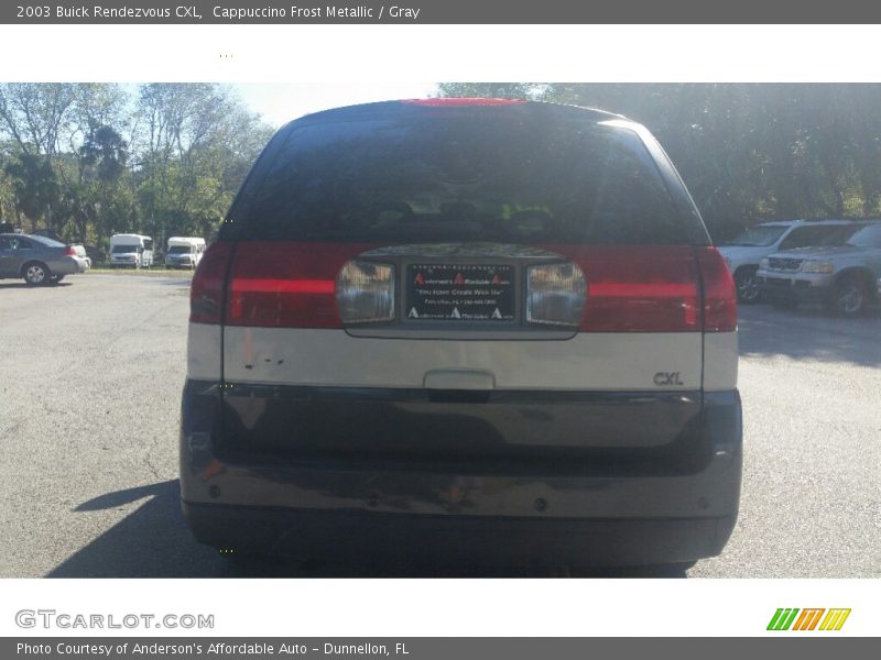 Cappuccino Frost Metallic / Gray 2003 Buick Rendezvous CXL