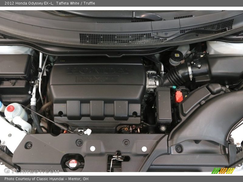 Taffeta White / Truffle 2012 Honda Odyssey EX-L