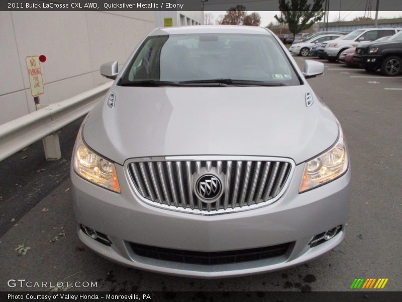 Quicksilver Metallic / Ebony 2011 Buick LaCrosse CXL AWD