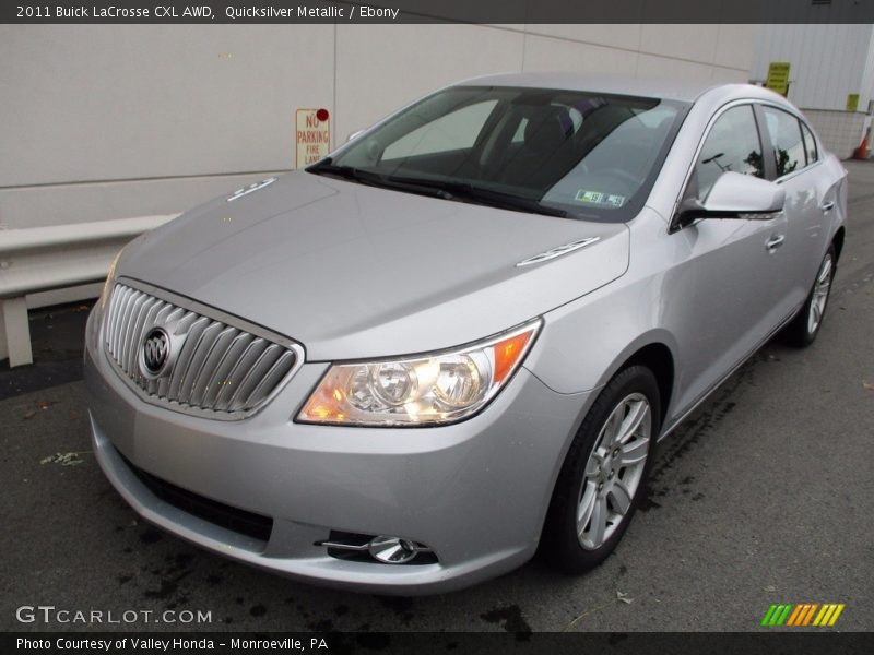 Quicksilver Metallic / Ebony 2011 Buick LaCrosse CXL AWD