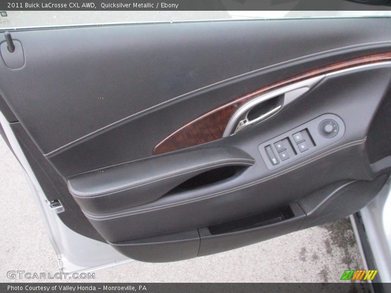 Quicksilver Metallic / Ebony 2011 Buick LaCrosse CXL AWD