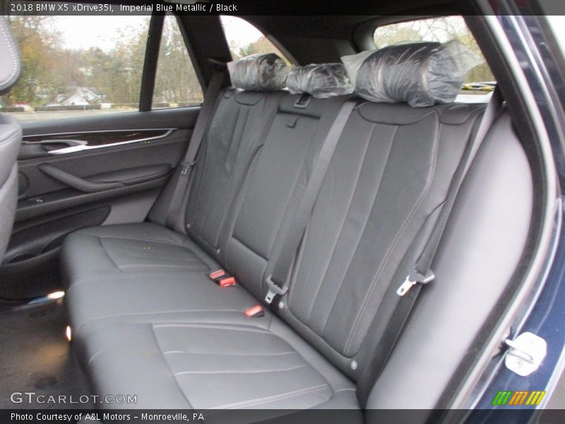 Imperial Blue Metallic / Black 2018 BMW X5 xDrive35i
