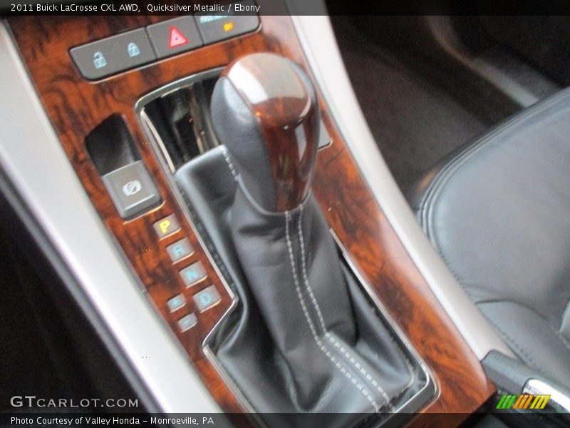 Quicksilver Metallic / Ebony 2011 Buick LaCrosse CXL AWD