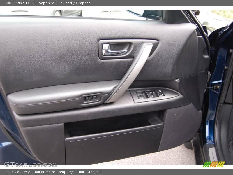 Sapphire Blue Pearl / Graphite 2006 Infiniti FX 35