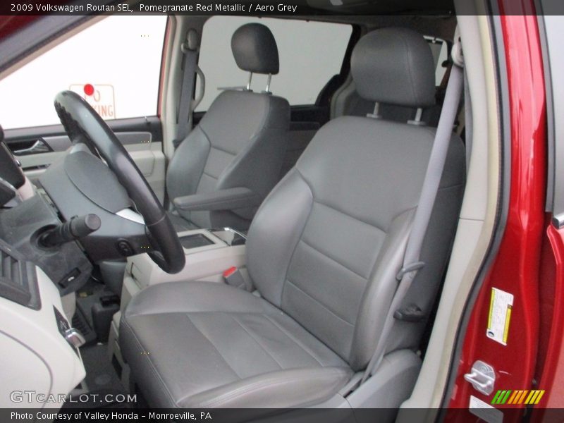 Pomegranate Red Metallic / Aero Grey 2009 Volkswagen Routan SEL