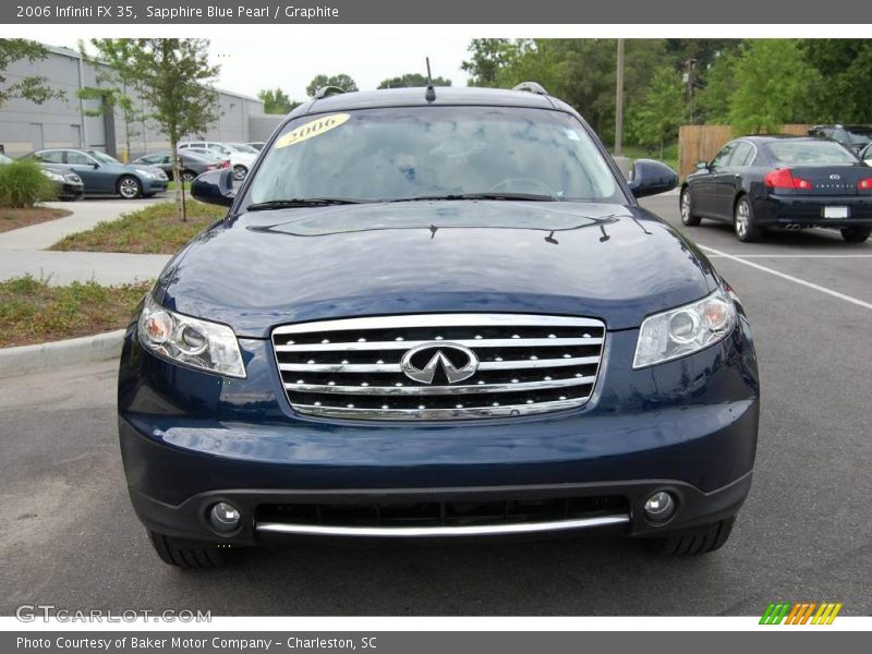 Sapphire Blue Pearl / Graphite 2006 Infiniti FX 35