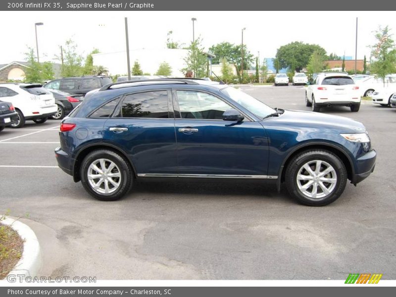 Sapphire Blue Pearl / Graphite 2006 Infiniti FX 35