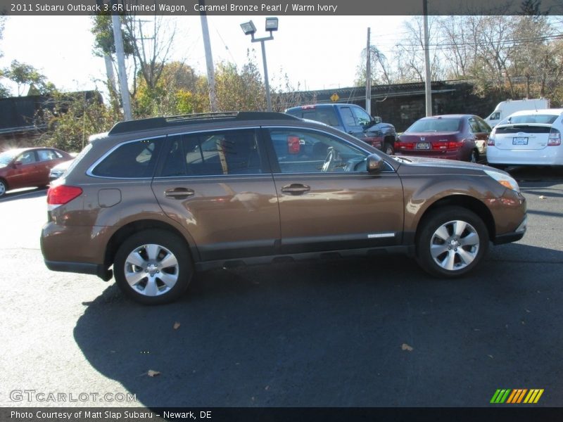Caramel Bronze Pearl / Warm Ivory 2011 Subaru Outback 3.6R Limited Wagon