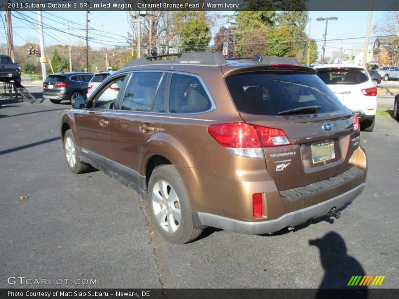 Caramel Bronze Pearl / Warm Ivory 2011 Subaru Outback 3.6R Limited Wagon