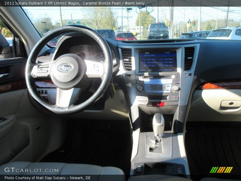 Caramel Bronze Pearl / Warm Ivory 2011 Subaru Outback 3.6R Limited Wagon