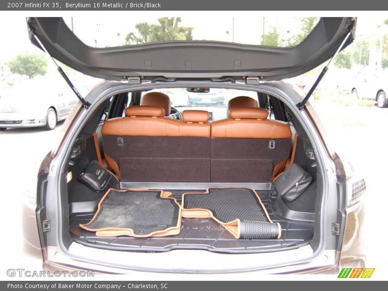 Beryllium 16 Metallic / Brick/Black 2007 Infiniti FX 35