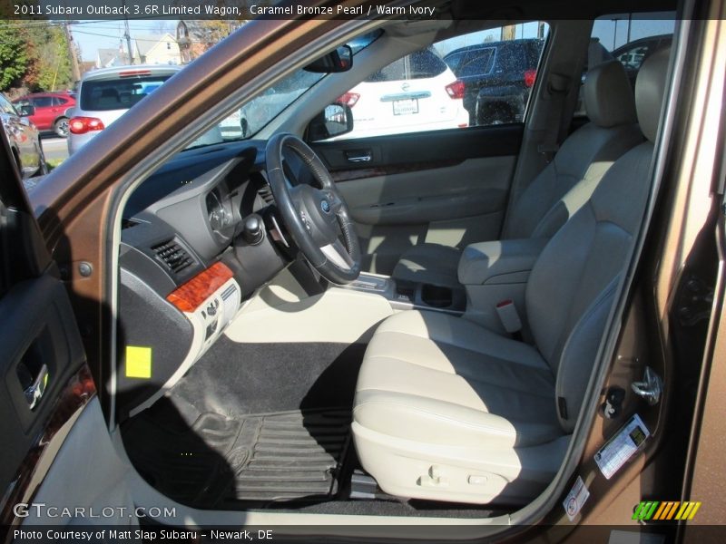 Caramel Bronze Pearl / Warm Ivory 2011 Subaru Outback 3.6R Limited Wagon