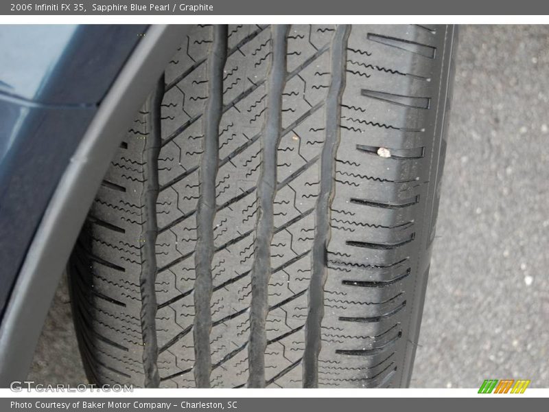 Sapphire Blue Pearl / Graphite 2006 Infiniti FX 35