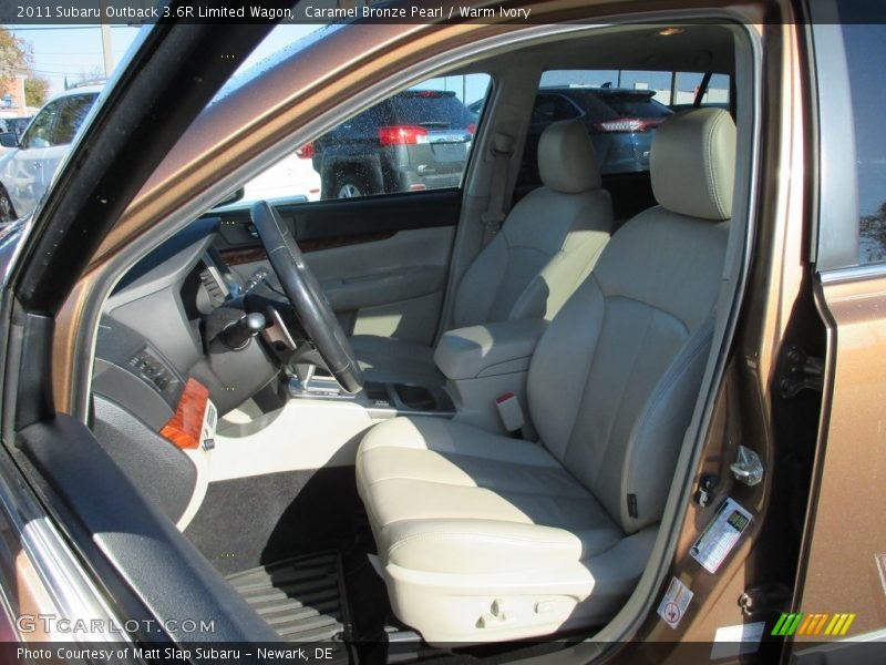 Caramel Bronze Pearl / Warm Ivory 2011 Subaru Outback 3.6R Limited Wagon