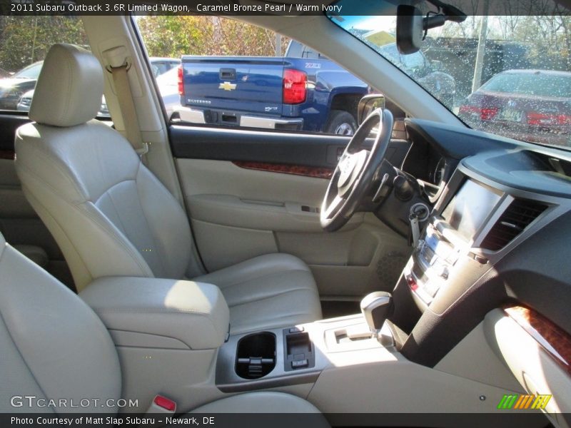 Caramel Bronze Pearl / Warm Ivory 2011 Subaru Outback 3.6R Limited Wagon