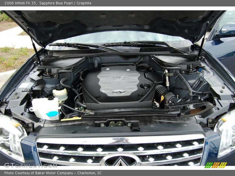 Sapphire Blue Pearl / Graphite 2006 Infiniti FX 35
