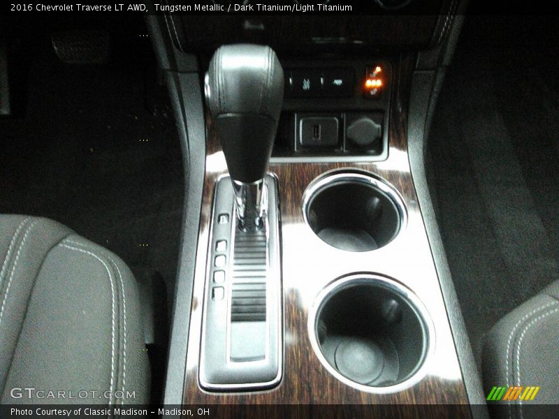 Tungsten Metallic / Dark Titanium/Light Titanium 2016 Chevrolet Traverse LT AWD