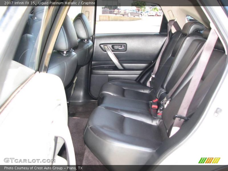 Liquid Platinum Metallic / Graphite 2007 Infiniti FX 35