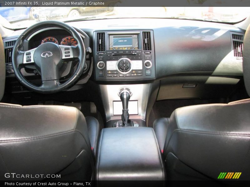 Liquid Platinum Metallic / Graphite 2007 Infiniti FX 35
