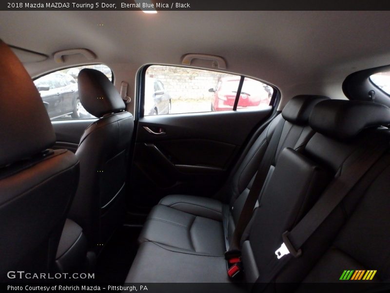Eternal Blue Mica / Black 2018 Mazda MAZDA3 Touring 5 Door