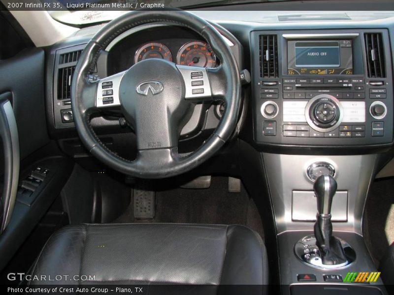 Liquid Platinum Metallic / Graphite 2007 Infiniti FX 35