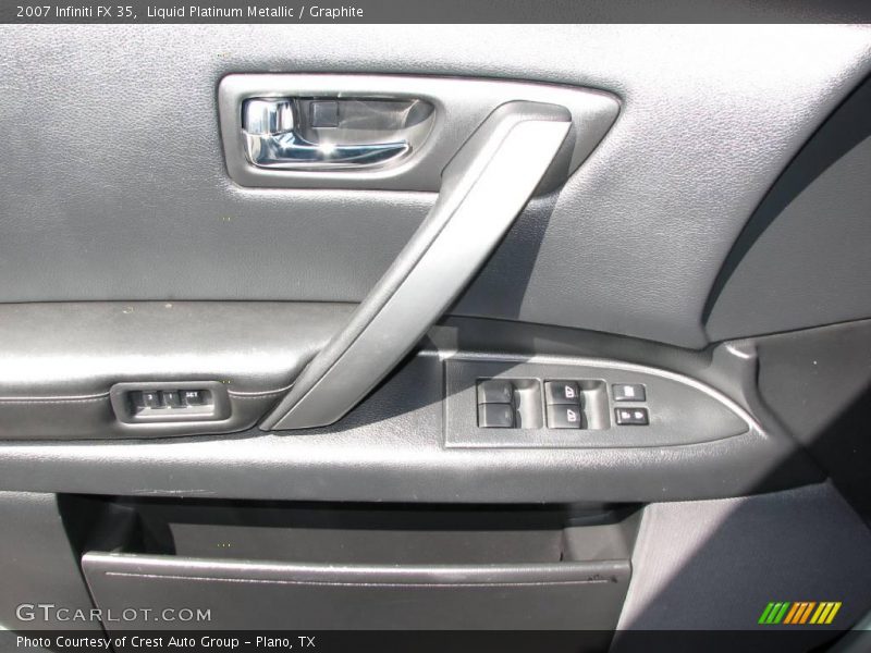 Liquid Platinum Metallic / Graphite 2007 Infiniti FX 35