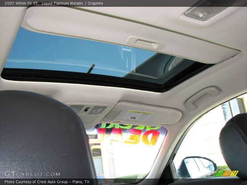Liquid Platinum Metallic / Graphite 2007 Infiniti FX 35