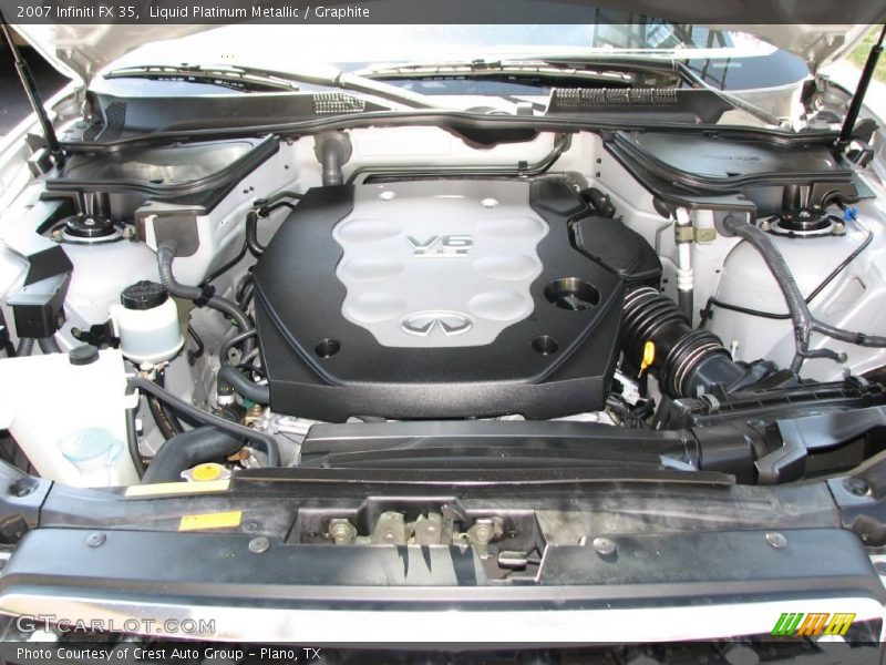 Liquid Platinum Metallic / Graphite 2007 Infiniti FX 35