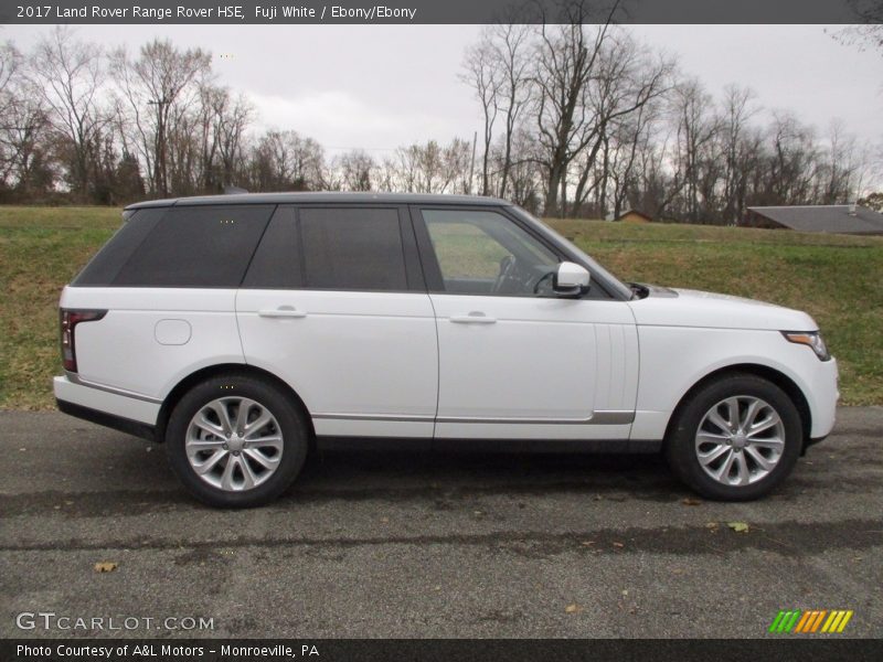 Fuji White / Ebony/Ebony 2017 Land Rover Range Rover HSE