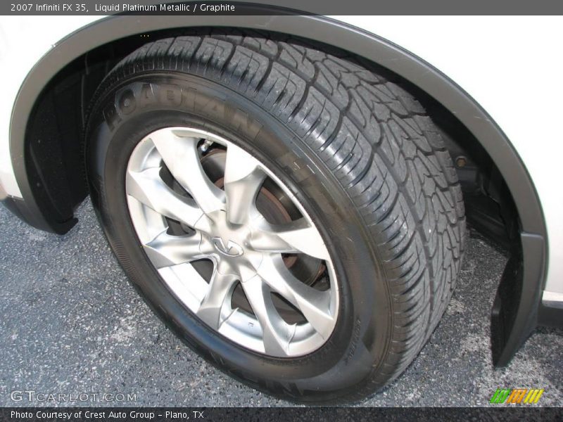 Liquid Platinum Metallic / Graphite 2007 Infiniti FX 35