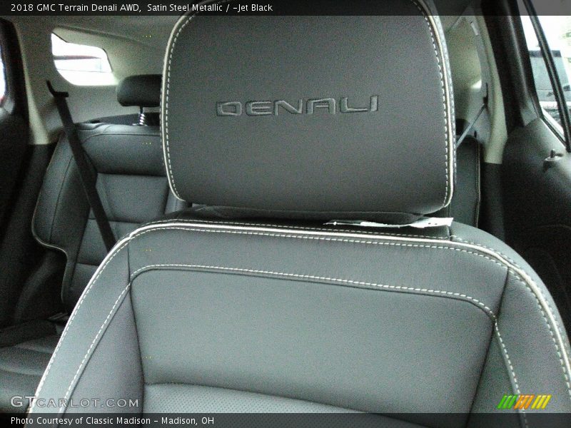 Satin Steel Metallic / ­Jet Black 2018 GMC Terrain Denali AWD
