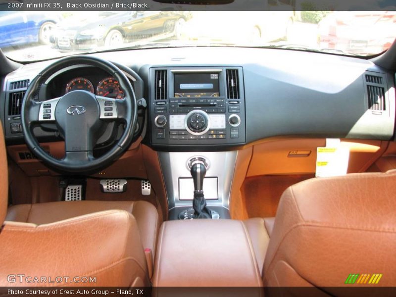 Black Obsidian / Brick/Black 2007 Infiniti FX 35