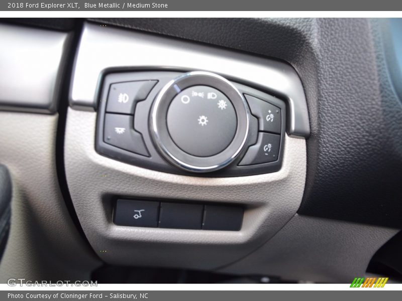 Controls of 2018 Explorer XLT