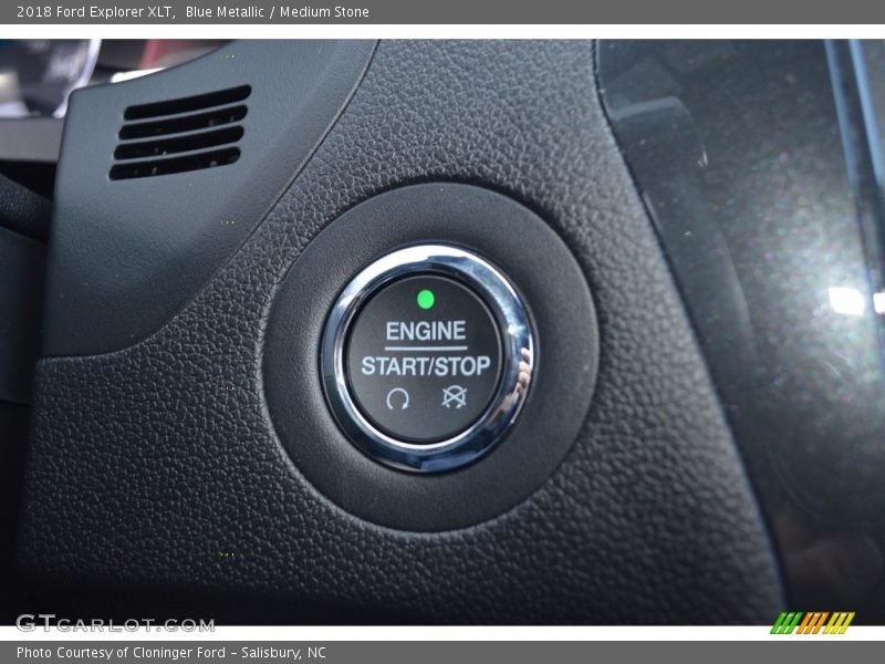 Controls of 2018 Explorer XLT