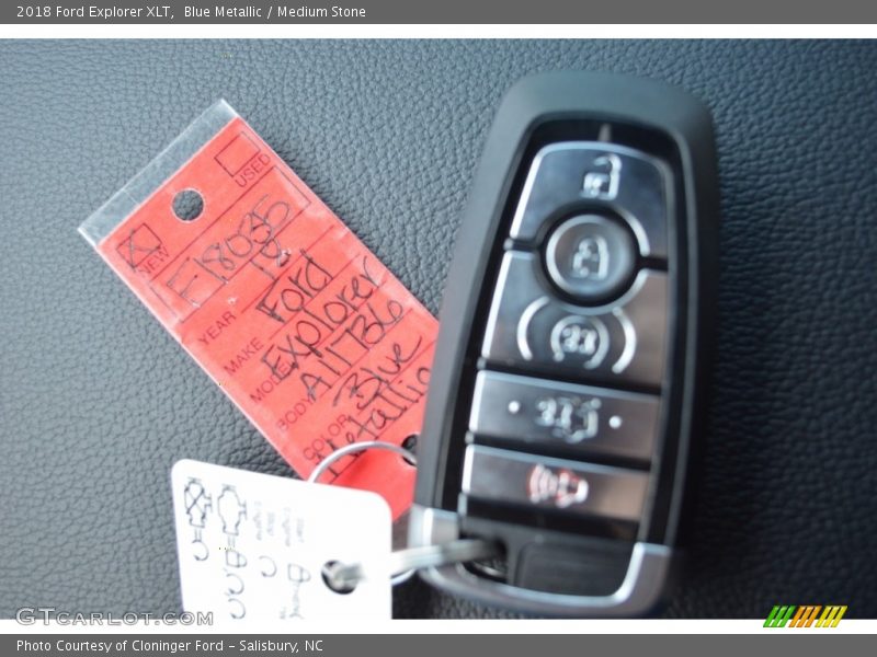 Keys of 2018 Explorer XLT