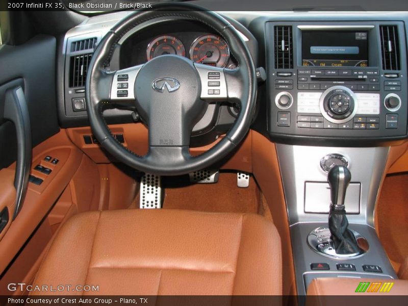 Black Obsidian / Brick/Black 2007 Infiniti FX 35