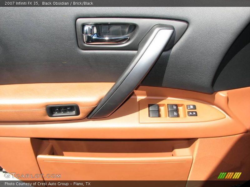 Black Obsidian / Brick/Black 2007 Infiniti FX 35
