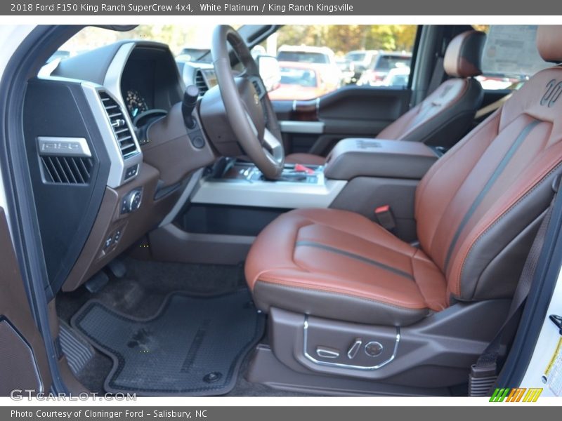  2018 F150 King Ranch SuperCrew 4x4 King Ranch Kingsville Interior