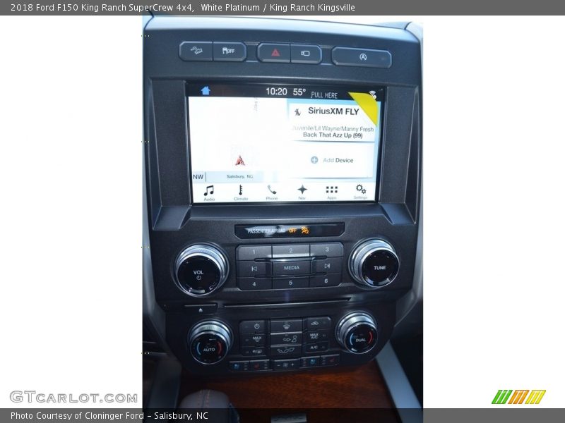 Controls of 2018 F150 King Ranch SuperCrew 4x4