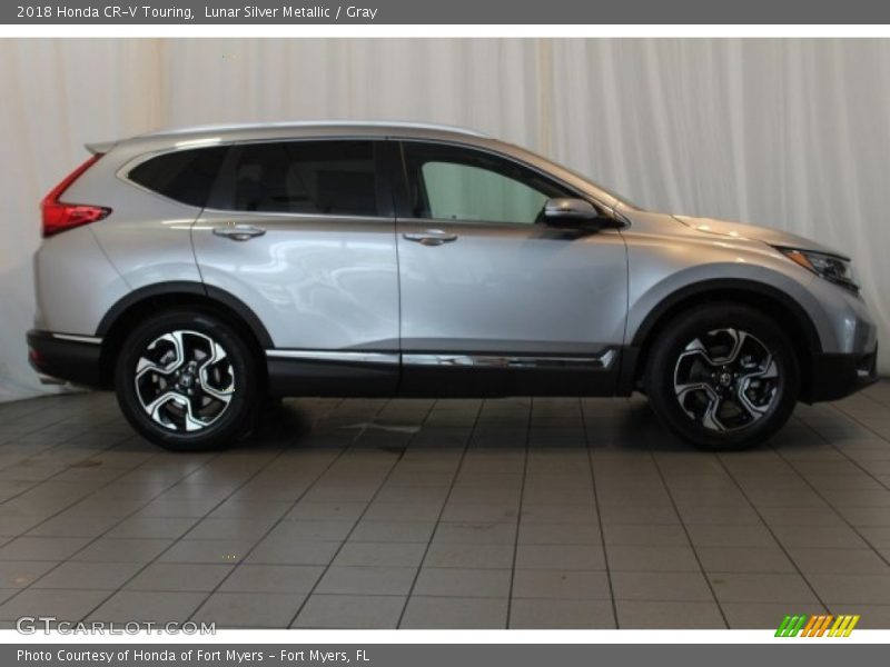 Lunar Silver Metallic / Gray 2018 Honda CR-V Touring