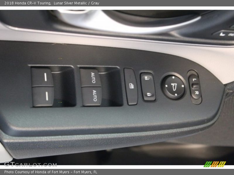 Lunar Silver Metallic / Gray 2018 Honda CR-V Touring