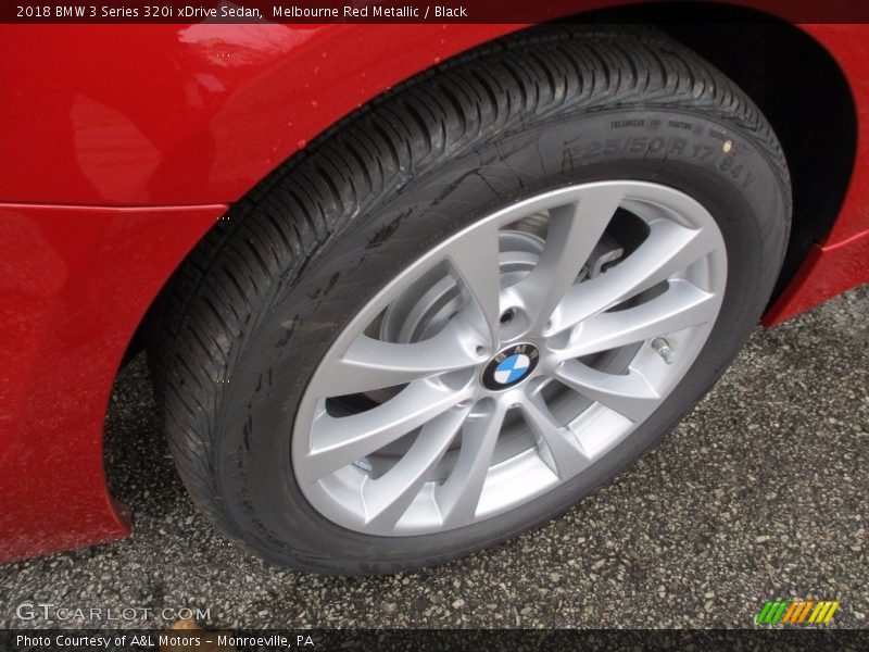 Melbourne Red Metallic / Black 2018 BMW 3 Series 320i xDrive Sedan