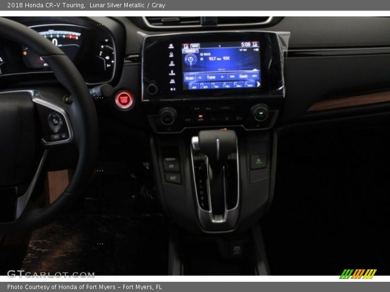 Lunar Silver Metallic / Gray 2018 Honda CR-V Touring