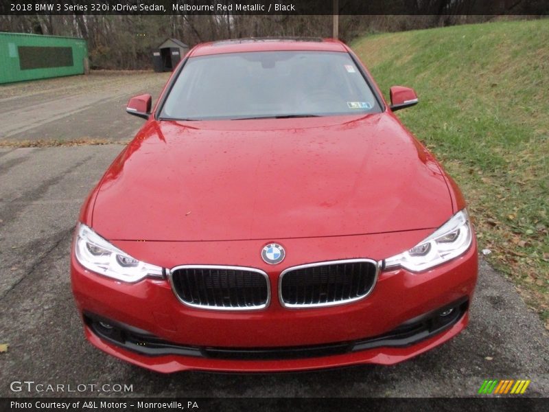 Melbourne Red Metallic / Black 2018 BMW 3 Series 320i xDrive Sedan