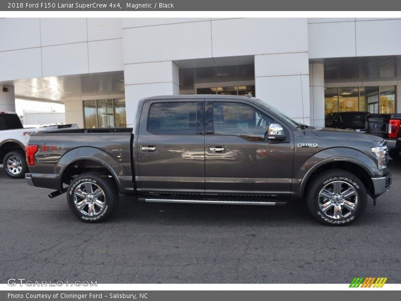 Magnetic / Black 2018 Ford F150 Lariat SuperCrew 4x4