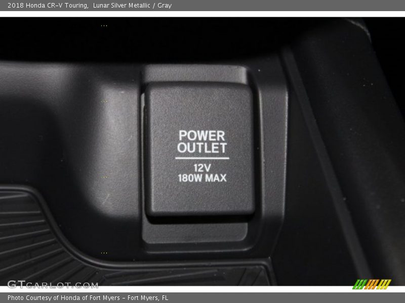Lunar Silver Metallic / Gray 2018 Honda CR-V Touring