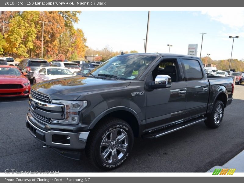 Magnetic / Black 2018 Ford F150 Lariat SuperCrew 4x4