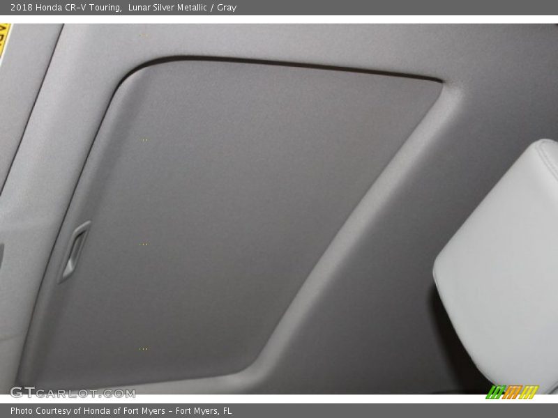Lunar Silver Metallic / Gray 2018 Honda CR-V Touring