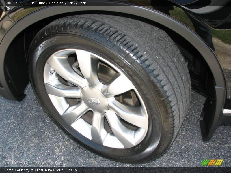 Black Obsidian / Brick/Black 2007 Infiniti FX 35