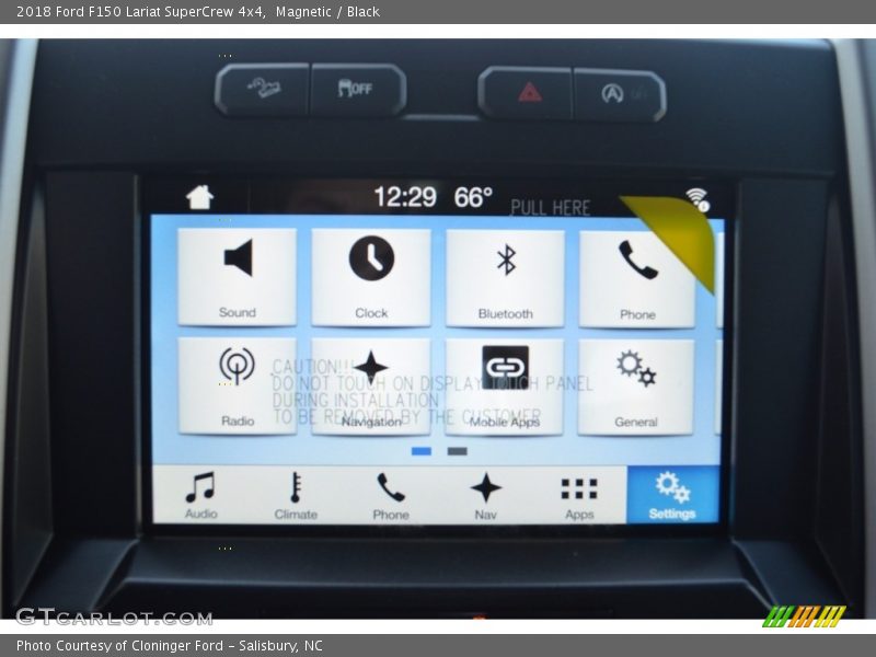 Magnetic / Black 2018 Ford F150 Lariat SuperCrew 4x4